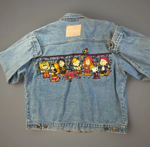 Vintage PEANUTS By Design Denim Jean Jacket 1970s *READ* - Picture 1 of 7