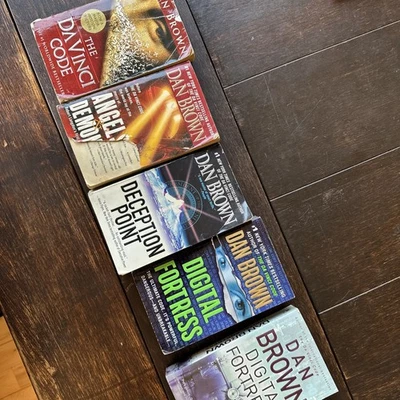 Lot of 5 (Collection) By Dan Brown with Robert Langdon Series - Image 1 of 4