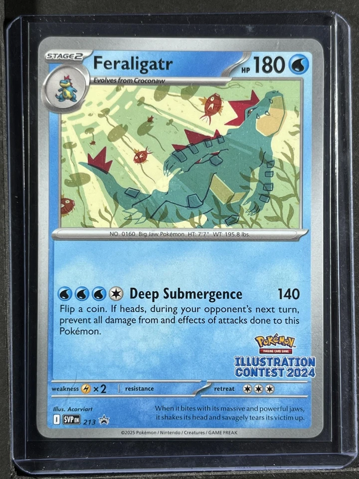 Feraligatr #213 SV: Scarlet & Violet Promo Cards 250001 - Image 1 of 2