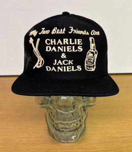 De colección Jack Daniels Charlie Daniels Malla Camionero Snapback Sombrero Whiskey Country  - Imagen 1 de 6