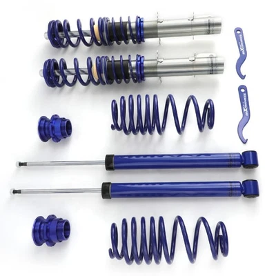 24 way damper Coilover Spring & Shock adjustable For SEAT LEON (1M1) FWD 1999-06 - Image 1 of 4