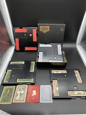 Milton Bradley Bridgette Duplicate Bridge Boards w/Cards Whist Contract Auction - Image 1 of 4