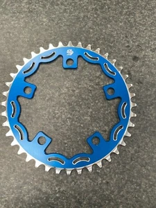 Snap BMX Products Series II 110mm 5 bolt Chainring - 40t Blue - Picture 1 of 2