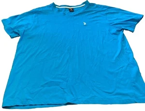 US Polo Association Jeans Company T-Shirt Size XL Blue Stitched Logo Graphic - Picture 1 of 3