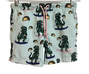 Tylers Youth XSmall Classic Swim Trunks Dinosaur Surfer Summer - Picture 1 of 3