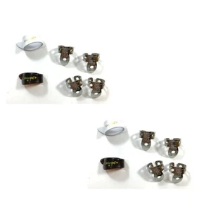 National Pick Variety Pack - Finger and Thumb Picks 12 Pack Stainless Steel - Picture 1 of 6