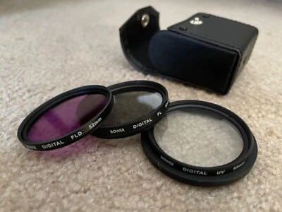 Bower 52mm Digital Filter Kit - UV, PLD, & FLD filters + Case! - Image 1 of 2