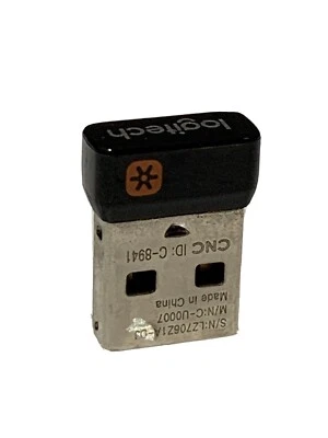 Genuine Logitech C-U0007 Unifying Receiver Upto 6 Devices USB Wireless Dongle - Image 1 of 4