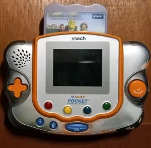 Vtech Vsmile Pocket Learning System Along With Shrek the Third Game Not Working - Picture 1 of 11