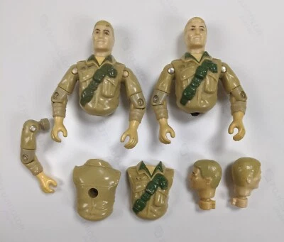 1983 Hasbro G.I. Joe Vintage Duke Action Figure Worn Body Lot - Image 1 of 3