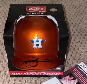 JEFF BAGWELL SIGNED MINI HELMET JSA AUTOGRAPH HOUSTON ASTRO BASEBALL RAWLINGS - Picture 1 of 6