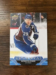 2023-24 Upper Deck UD Canvas #C141 Nathan MacKinnon Colorado Avalanche - Picture 1 of 2