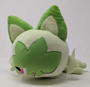 Sprigatito Plush Pokemon Center JP Dream Sleeping Pika Pika Box JAPAN - Picture 1 of 6