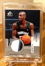 Kevin Garnett 2004-05 UD SP Game Used Authentic Patches GU Prime Patch /100 Rare