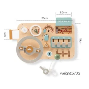 Montessori Wooden Car Set - Picture 1 of 1