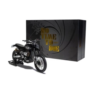 James Bond Triumph Scrambler 1200 1:12 Scale Model 'No Time to Die' 007 - Ltd Ed - Picture 1 of 7