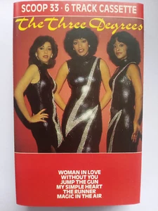 The Three Degress - Scoop 33 6 Track Cassette Tape MC 1979 Compilation Pickwick - Picture 1 of 1