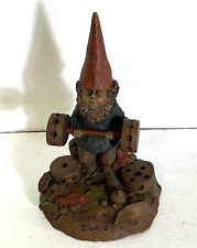 Tom Clark Gnome Bubba Figurine Statue 1985 Cairns Studio #73 Weight Lifter