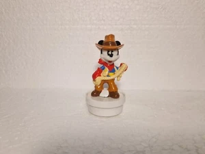 TOLLE VINTAGE KLEINE MICKEY MOUSE DISNEY NESTLE FIGUR COWBOY 1990er - Bild 1 von 7