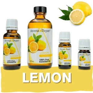 Lemon Essential Oil Therapeutic Grade 100% Pure Natural Aceite Esencial - Picture 1 of 16