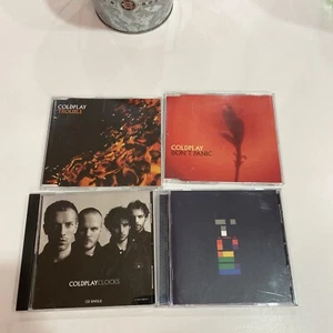 Coldplay 4 CD Lot -X&Y, Trouble,dont Panic,clocks, Imports Ex Condition - Picture 1 of 13