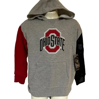 NEW Ohio State OSU Buckeyes Colosseum Athletics Gray Pullover Sweatshirt Girls M - Image 1 of 4