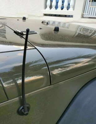 Mástil de antena de goma negro de 13" para Jeep Wrangler 1987-2006 YJ TJ 1987-1997-2006 Foto 1 de 4