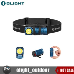 OLIGHT Perun 2 Mini LED Rechargeable Headlamp Work Light 1,100 Lumens IPX8 -Blue - Picture 1 of 17