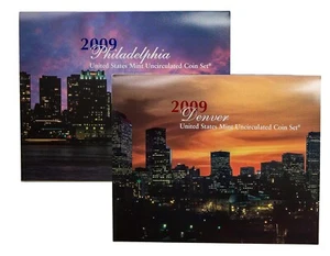 2009 U.S. Mint Uncirculated Set in Original Sealed Packaging U09 Free Shipping - Picture 1 of 2