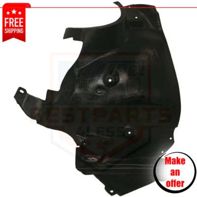 Front Fender Liner right side for 2003-2006 Mercedes CLK500 Base/CLK55 AMG Base - Imagem 1 de 4