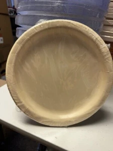 Ivory 24ct. Round Paper Plates 8-3/4" Tableware Party Supplies Tableware New!!! - Picture 1 of 2