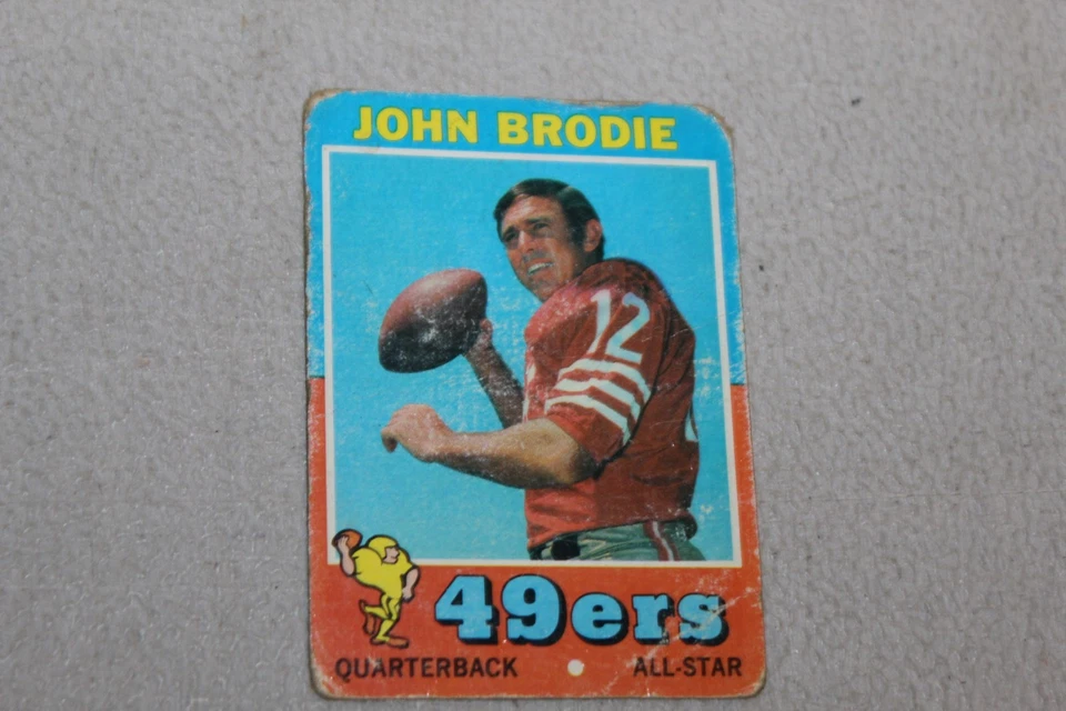 1971 年 Topps 足球卡完整完成填写您的清单套装 U-Pick #1-263 — 第 1/1 张图片