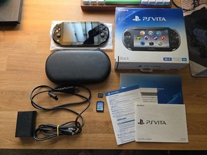 PS Vita Black PCH 2000 ZA16 Console Charger Box PSV Slim [BOX] - Picture 1 of 12