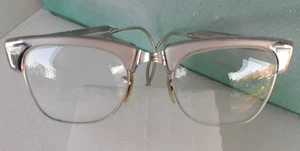 Marco de gafas Shuron ~ 6 3/4 LO ALUM ~ 1/10 12K GF ~ 20 m/m ~ De colección - Imagen 1 de 19