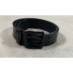 Cinturón Levi’s Cuero Genuino Talla Pequeña 4-6 Negro Levi Strauss & Co Hebilla Negra - Imagen 1 de 9