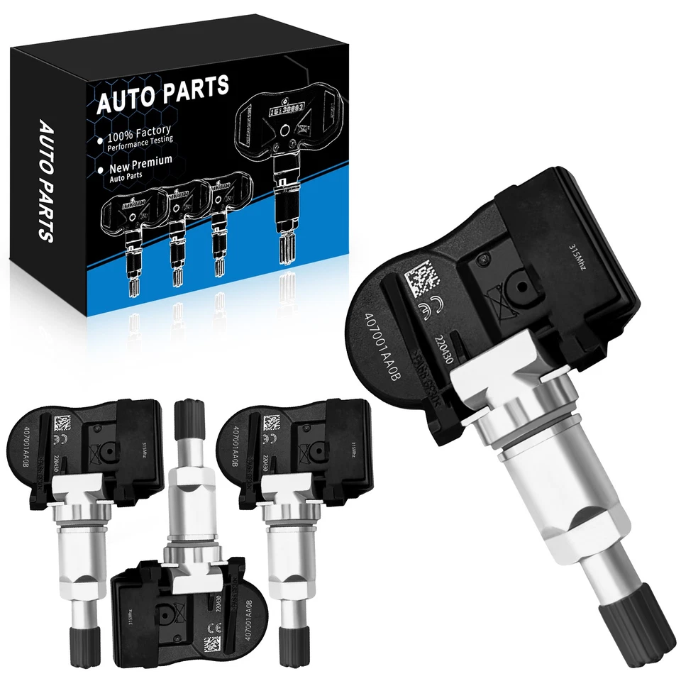 4x датчик давления в шинах TPMS для 2007-2012 NISSAN Altima 2,5 л 3,5 л - Изображение 1 из 4