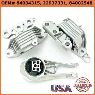 Fit Chevrolet Malibu 19-16 1.8 Hybrid CVT Engine Motor Mounts & Auto Trans Mount Foto 1 de 4