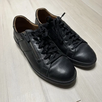 Туфли прогулочные мужские Mephisto City туристические США 10,5 М черные кожаные на молнии - Изображение 1 из 4