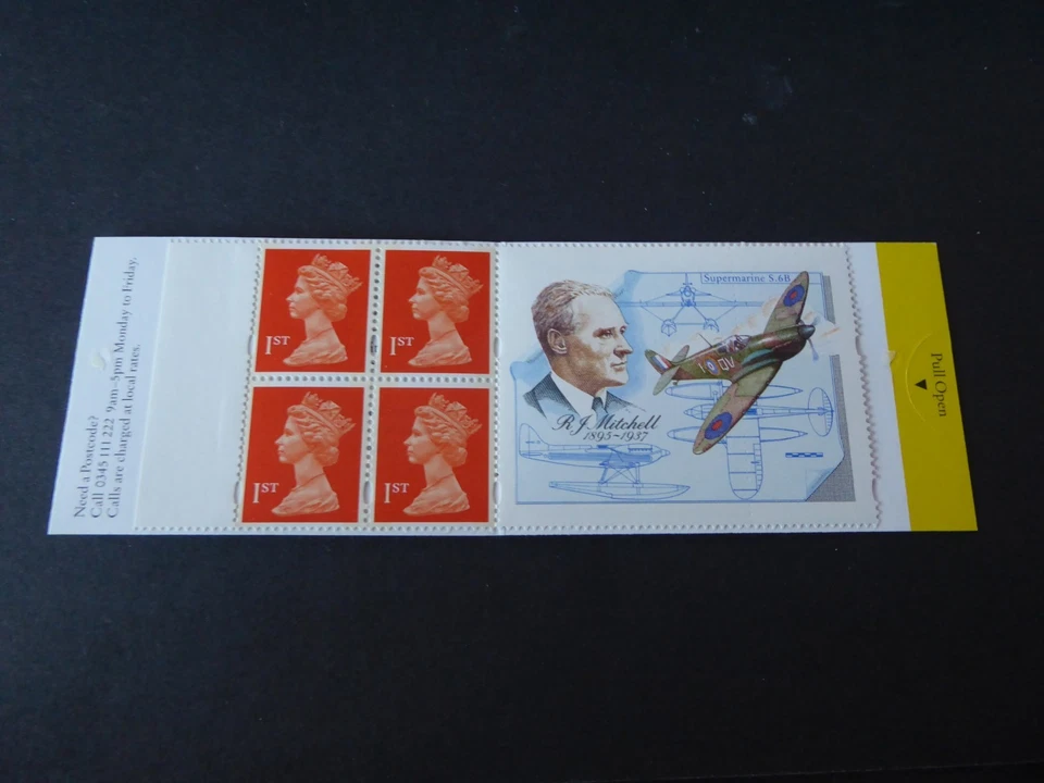 GB. Barcode Booklet. SG . HB9. Complete.  MNH. — 第 1/1 张图片