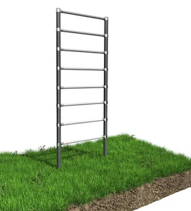 Outdoor Sprossenwand Gymnastikleiter Klimmzugstange Leiter Fitness Klettergerüst - Bild 1 von 4