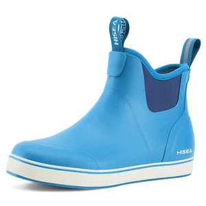 HISEA Women Chelsea Deck Boots Waterproof Anti-Slip Fishing Ankle Work Rain Boot - Picture 1 of 48