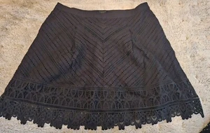 Talbots Rock Damen 16W Petite schwarz Seitenreißverschluss Blumen Spitze UVP 159 $ - Bild 1 von 6