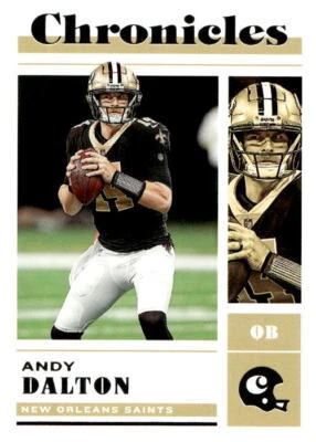 Andy Dalton 2022 Panini Chronicles - #27 - New Orleans Saints - Image 1 of 2