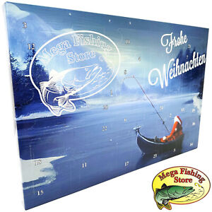 MF Deluxe Raubfisch Angler Adventskalender - Spinfischer Angel Weihnachtkalender