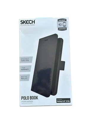 Funda rígida billetera desmontable Skech (SK74-PB-BLK) para Samsung Galaxy S10e - negra Foto 1 de 3