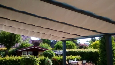 GÖTZ GARDINEN MAß-KONFEKTION Seilspannmarkise Beschattung Falt-Sonnensegel Seilspannsonnensegel Sonnenschutz