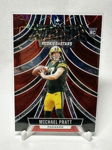 2024 Rookies & Stars MICHAEL PRATT Rookie Airborne Prizm #A-MPT Packers - Picture 1 of 2