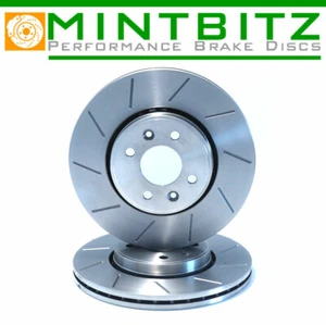 Renault Twingo 1.6 Renaultsport 12-14 Front Grooved Performance Brake Discs - Picture 1 of 1