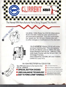 LOT OF 10 1994-95 IPM CURRENT NEWS NEWSLETTERS-COLLECTORS ISSUES 1-11-MISSING #6 - Picture 1 of 1