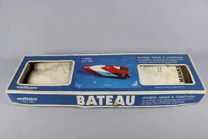 ZF040 Socllaire maquette bateau bois WI-31 le winner 600x180mm hors bord france - Picture 1 of 7